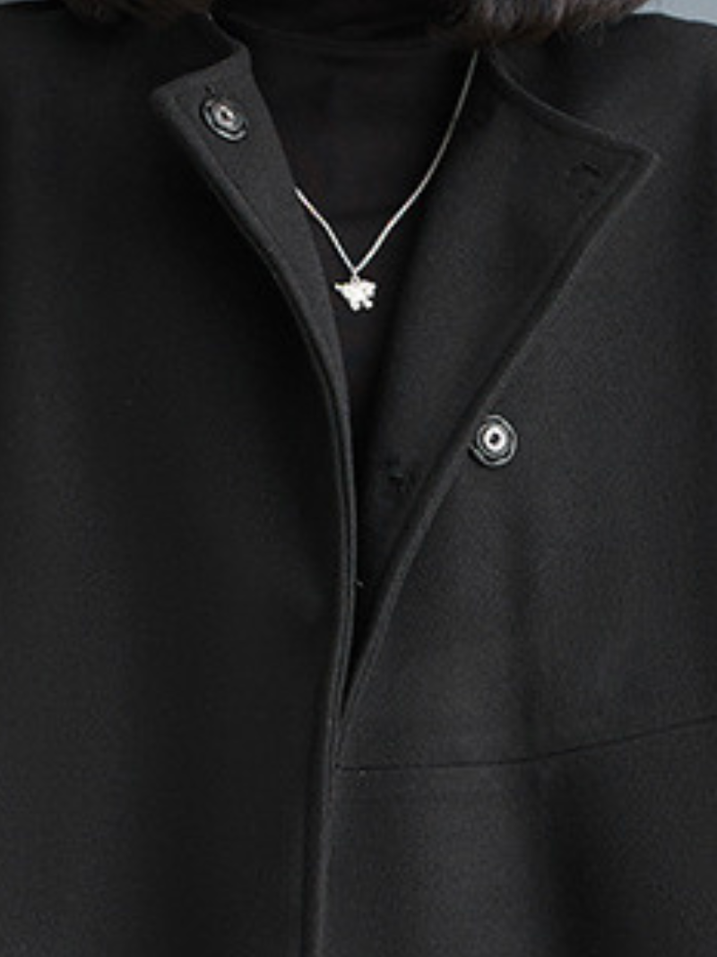 Women's Chic Comfort Winter Open Style Cape Coat