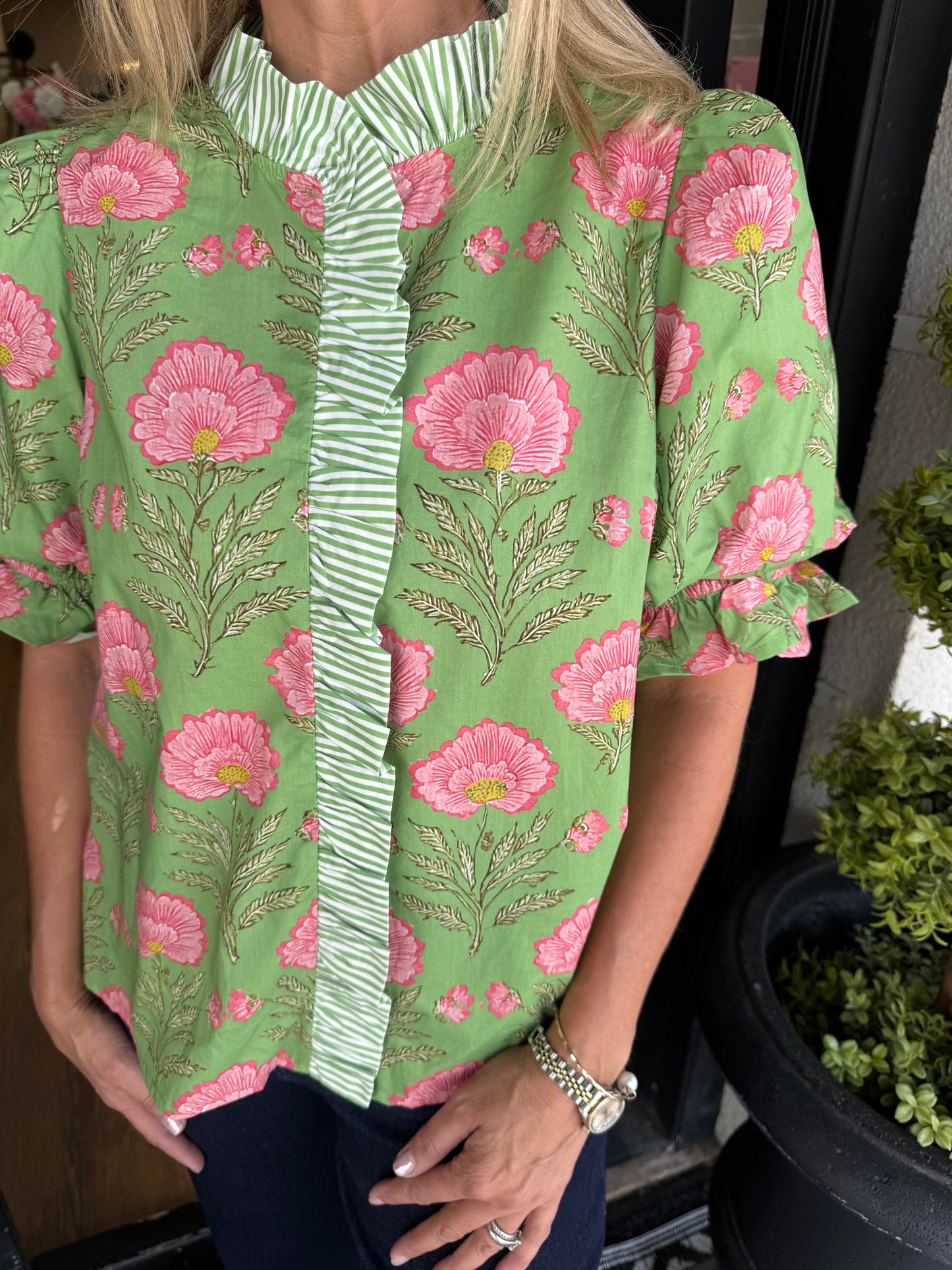 Adeline Top - Matcha