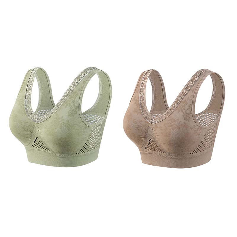 üíê Buy One Get One Free üéÅ üå∏ Pure Cotton Buttonless Comfy Lifting Bra