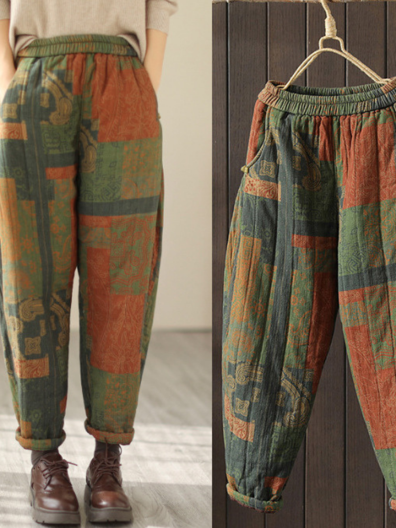 Women's Casual Stylish Harem Printed Pants Bottom