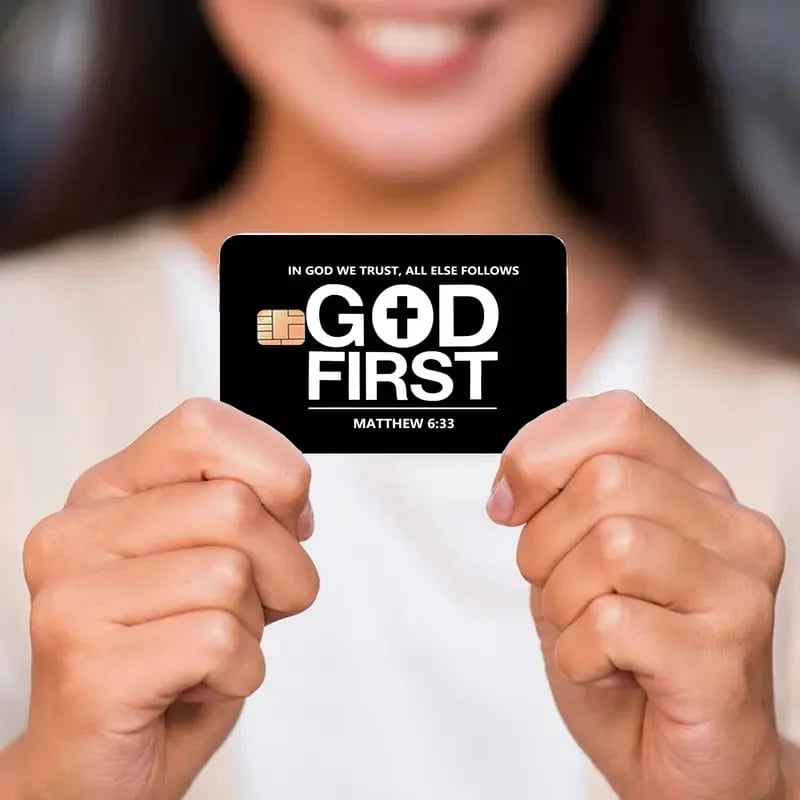 üí≥‚úùÔ∏è Faith & Patriot Card Sticker Set ‚Äì Inspirational Credit Card Stickers with Cross & Scripture Designs