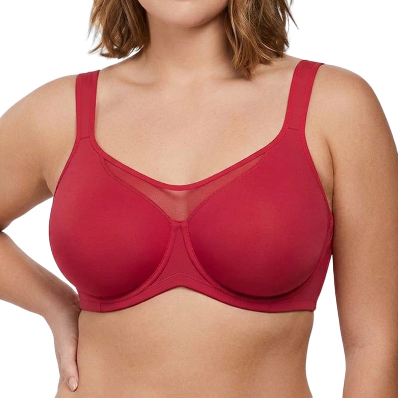 üíêWomen's Elegant Sheer Full Coverage Minimizer Bra ‚ú® Plus Size for Large Busts | No Digging, No Spillage & Ultra Comfy