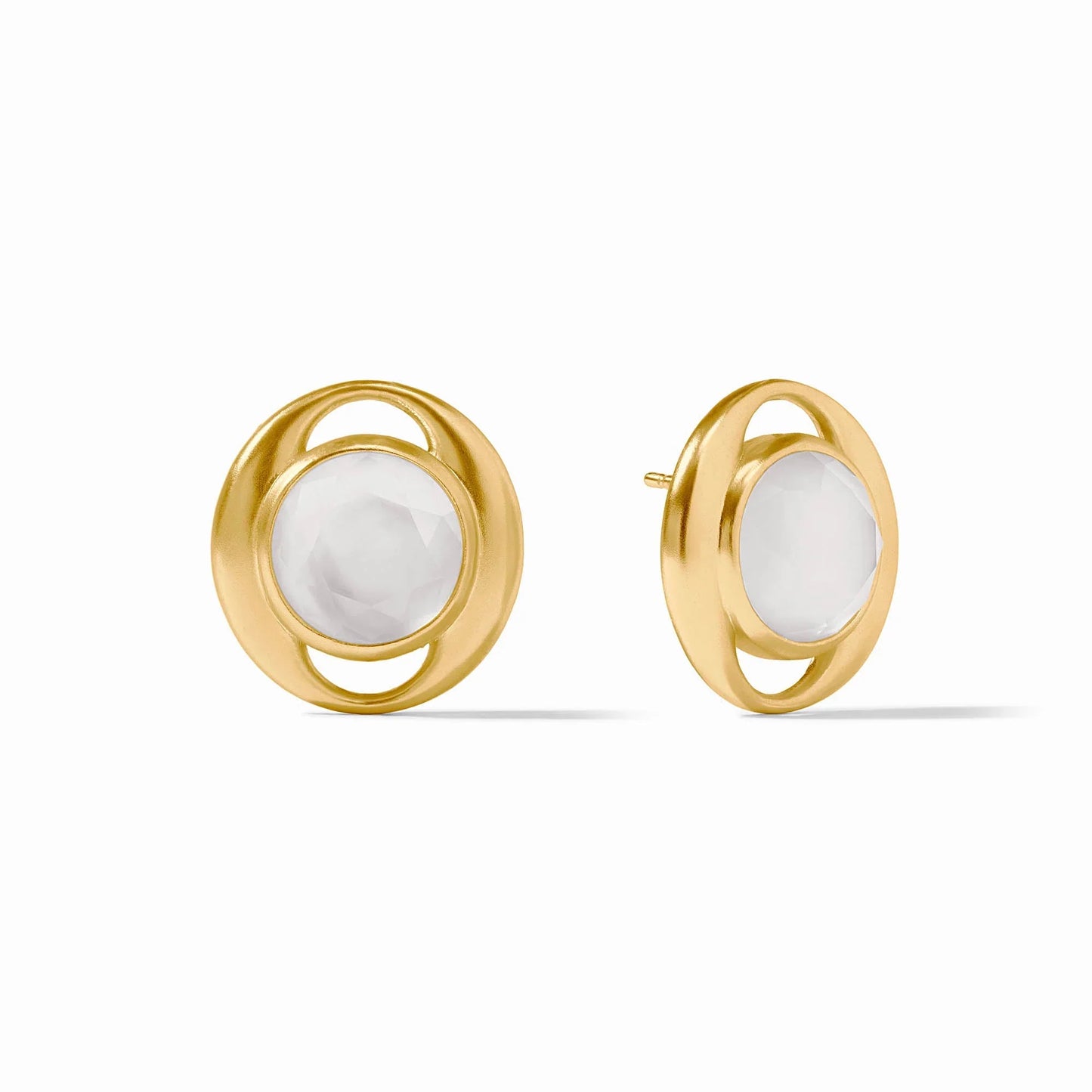 Laguna Stone Stud - Iridescent Clear Crystal
