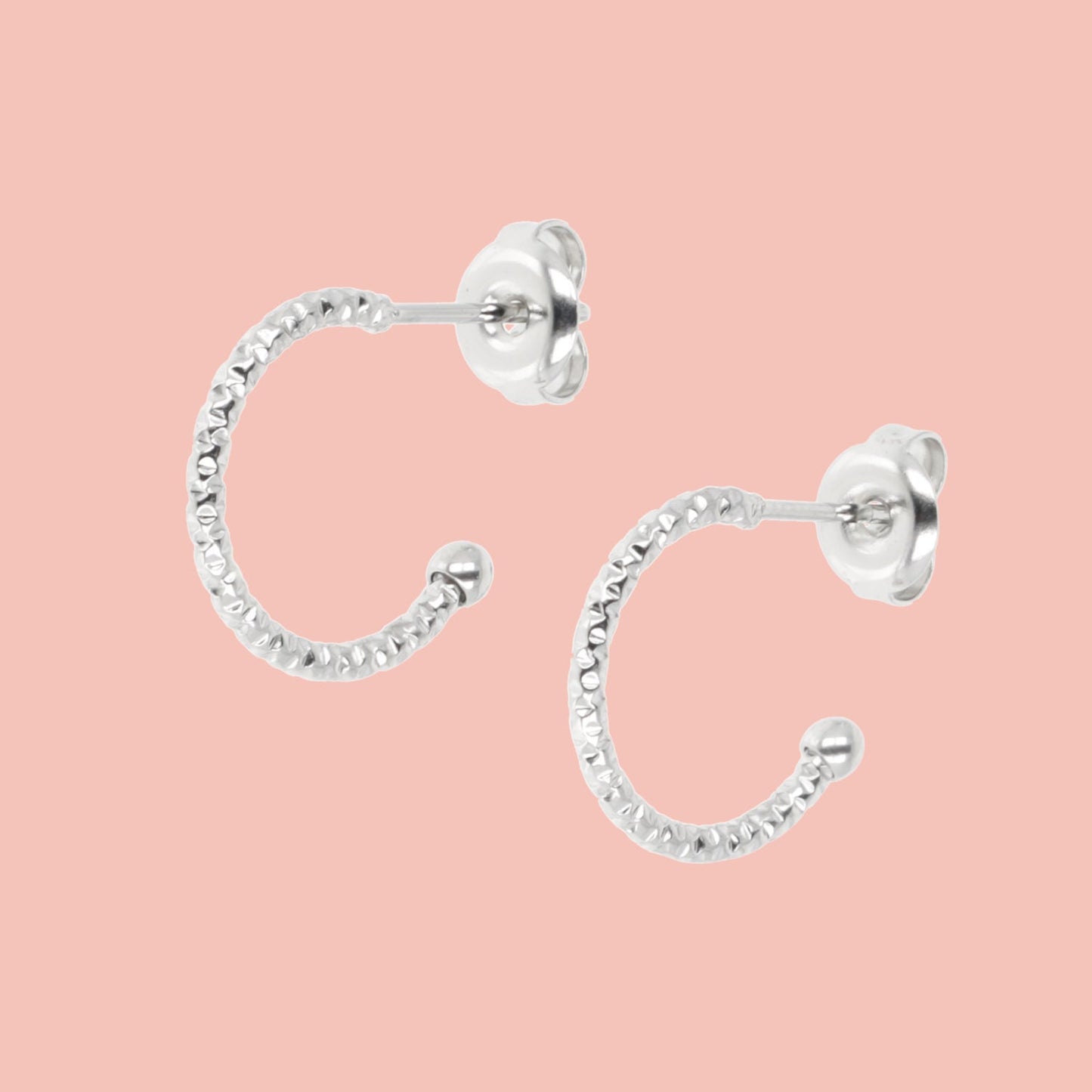 Sparkle Hoop Earrings