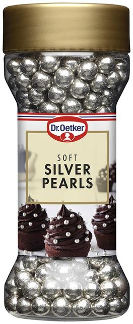 Dr. Oetker Soft Silver Pearls Sprinkles 45g - Soposopo