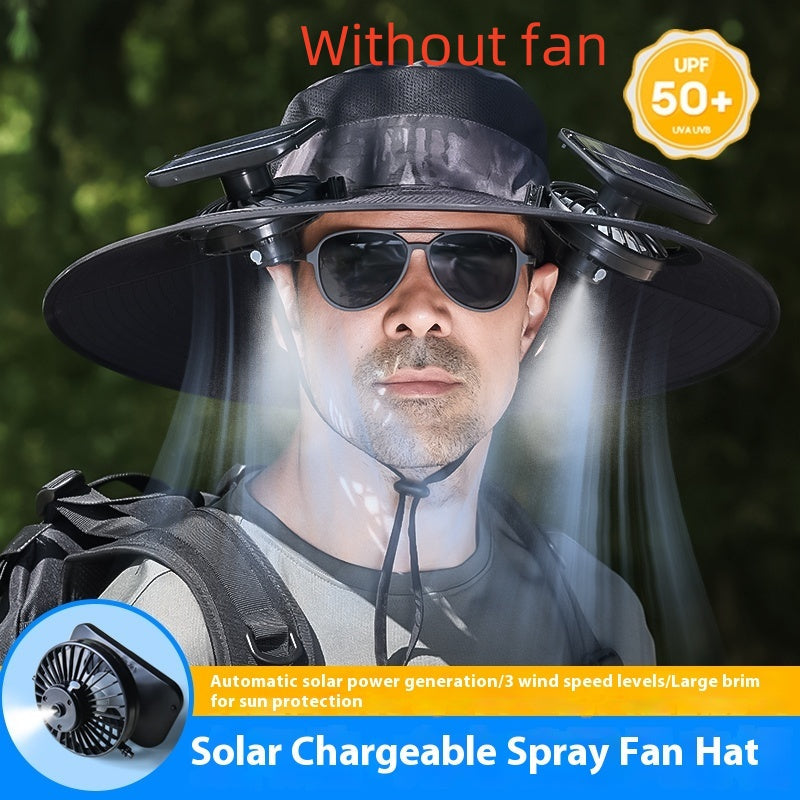 Men's Wide Brim Sun Hat – Lightweight, UV Protection, Breathable, 6 Colors