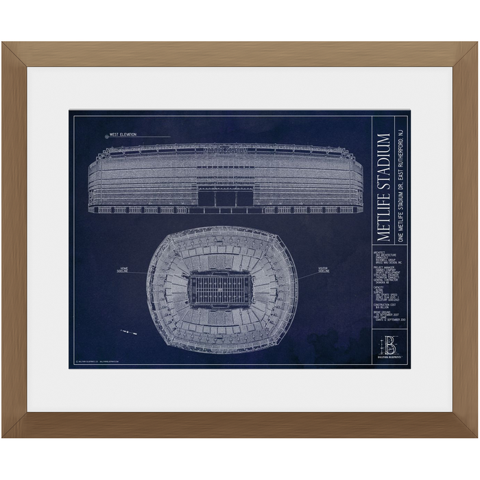 Framed Print - Small - Walnut