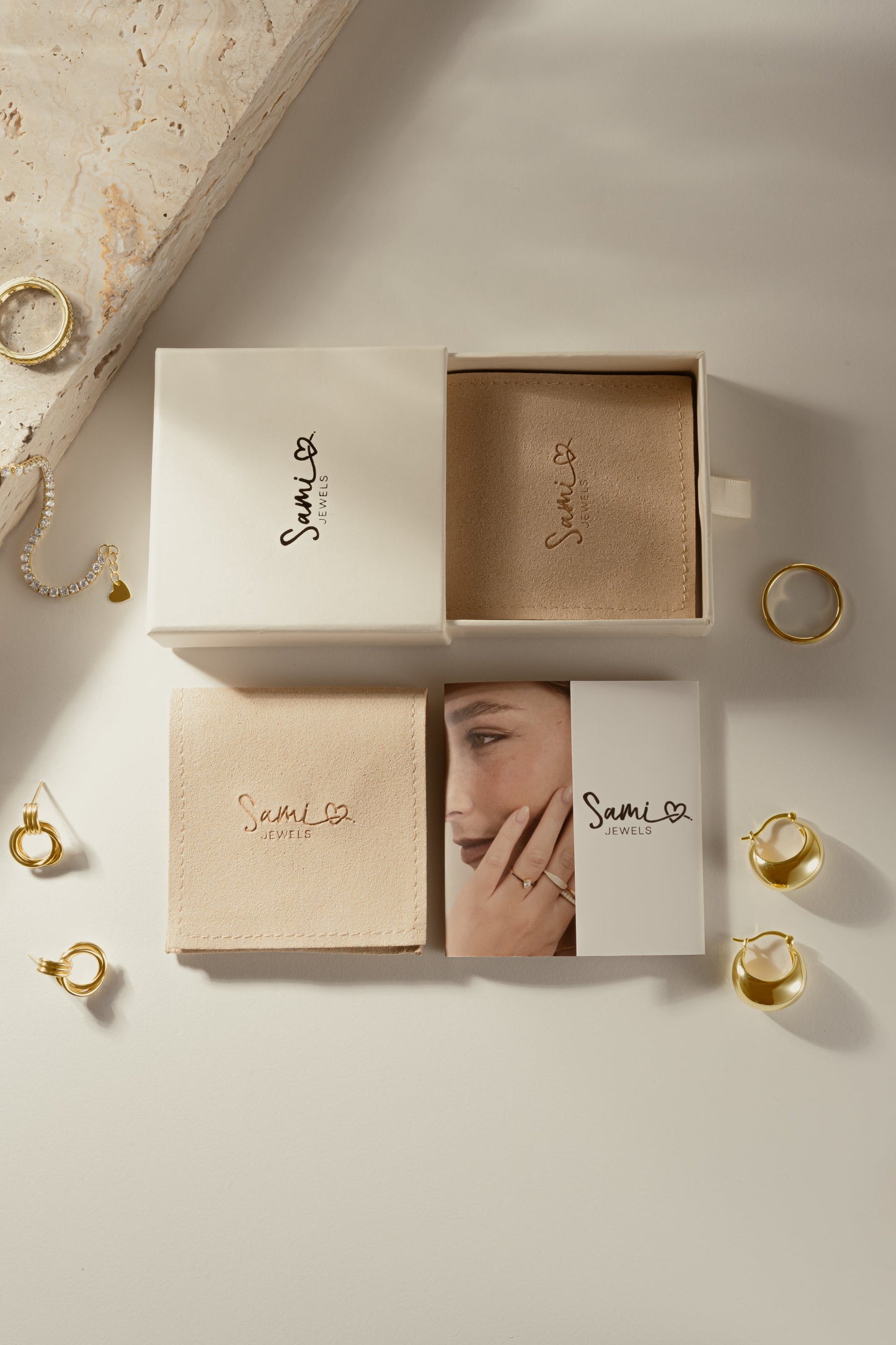 Pear Stone Stacking Band
