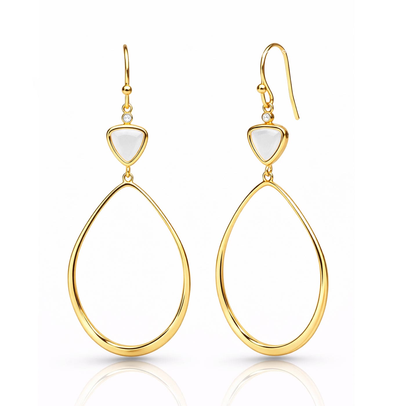 Stone Drop Earrings