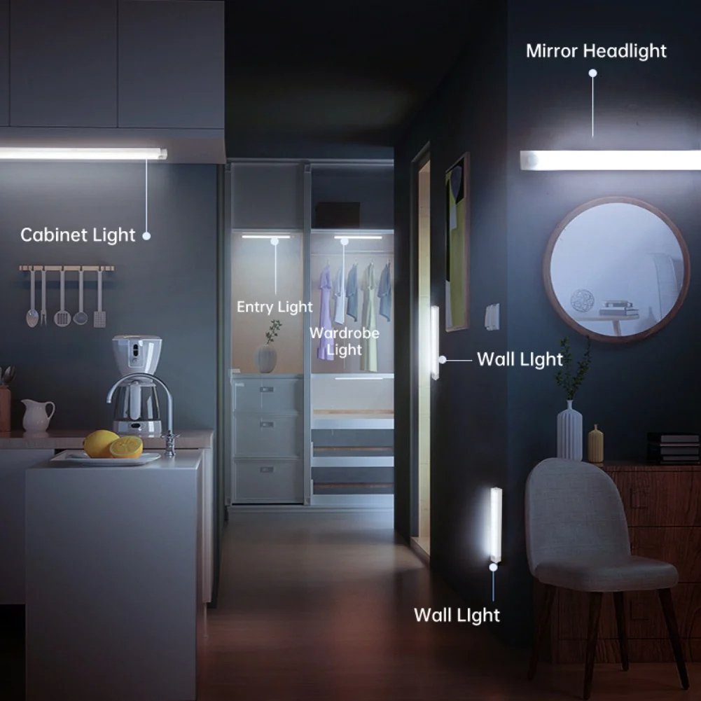 üí°Under Cabinet Lighting-LED Rechargeable Closet Lights