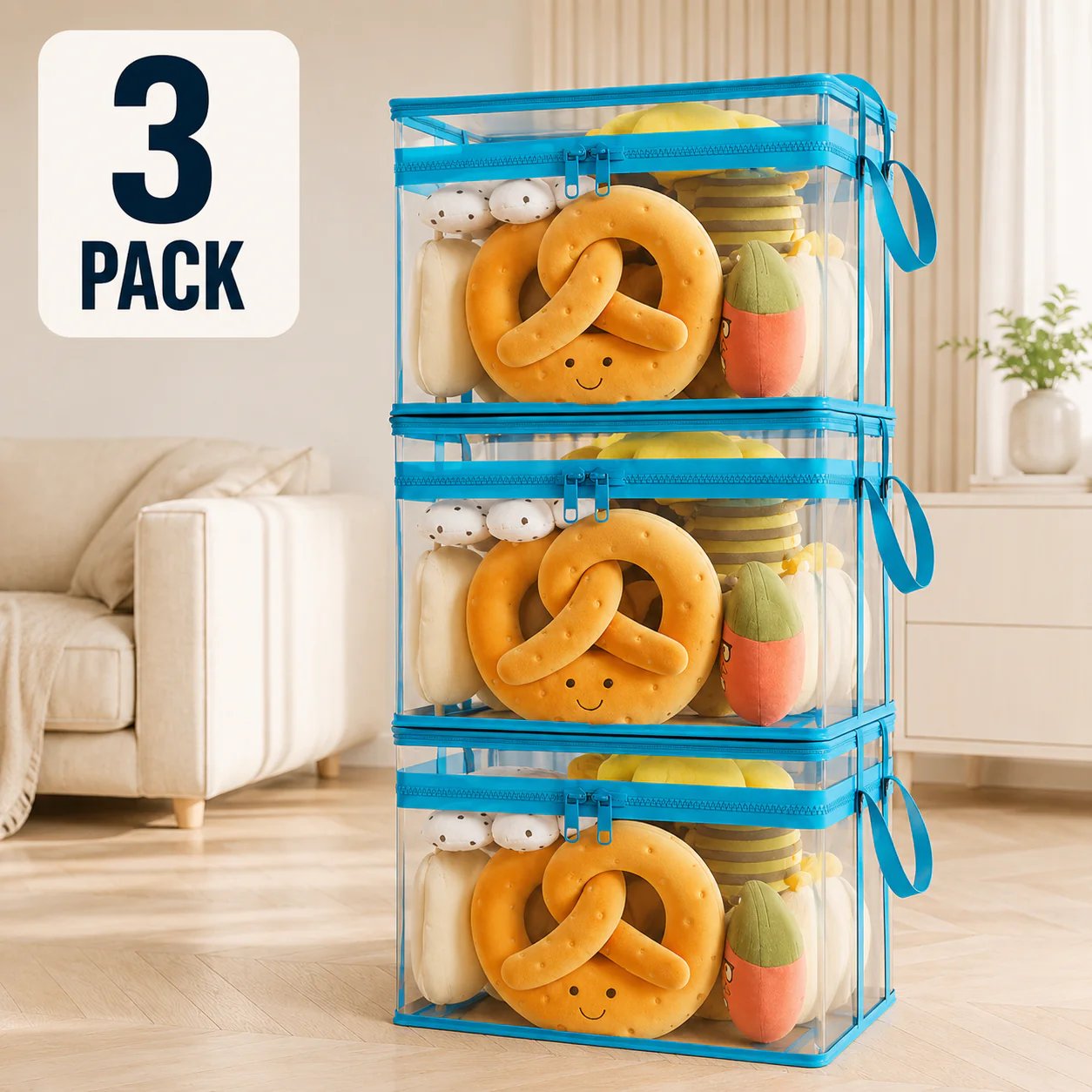 üî•Large Clear Storage Boxüß∫