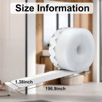 üå∏Door Weather Stripping, Self-Adhesive Draft Stopper Seal for Doors & Windows