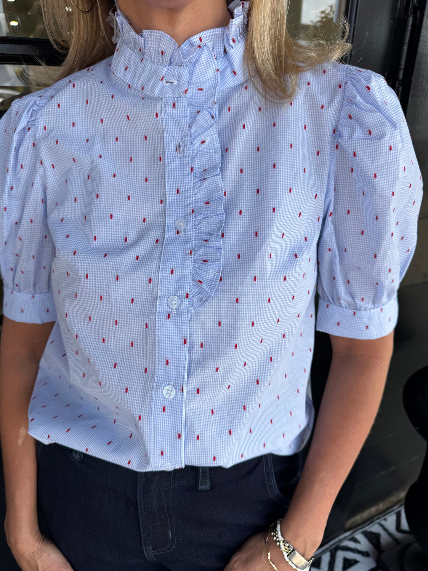 Annie Top - Chambray
