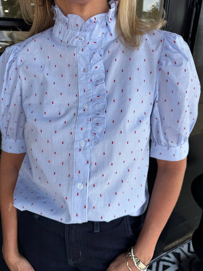 Annie Top - Chambray