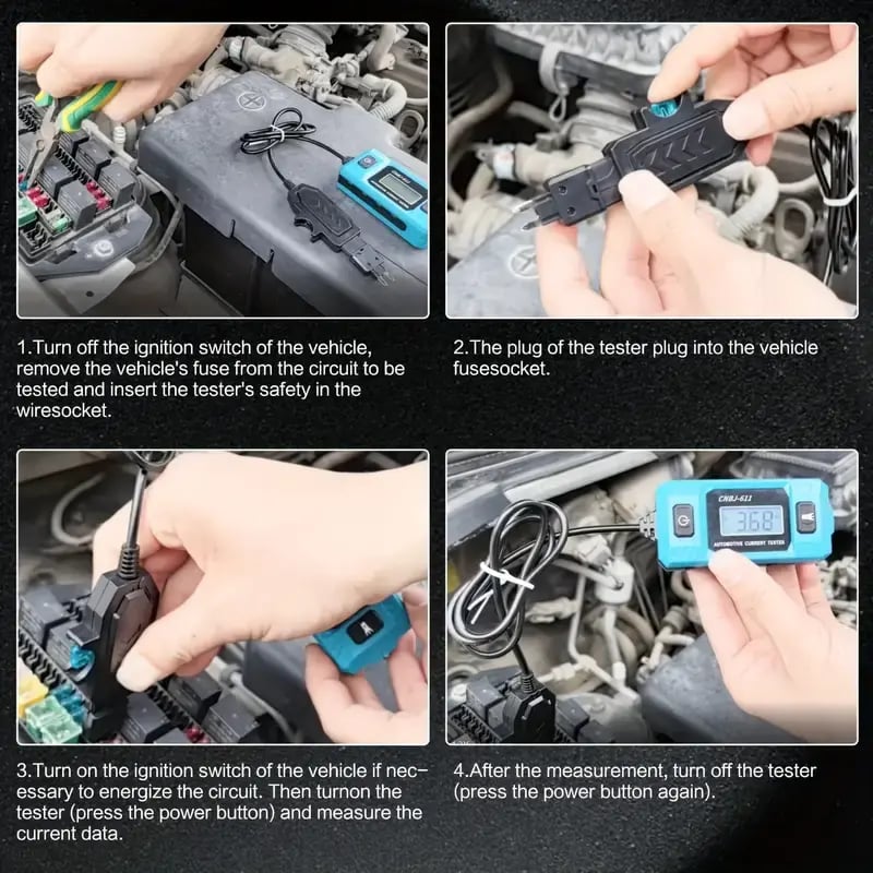 üöó‚ú®Automotive circuit fault probe tester