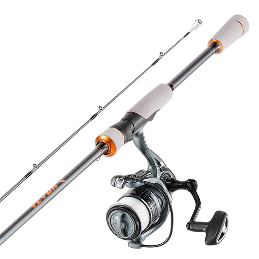 IM6 Carbon Fiber Spinning Rod & Reel Combo — 6.5 ft, EVA Handle, 7+1 BB
