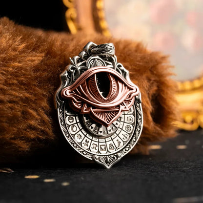 üëÅÔ∏è‚Äçüó®Ô∏èHandmade Tarot Vision Pendant: Connect to Cosmic Wisdom Anytime(Cheat Sheet Included)