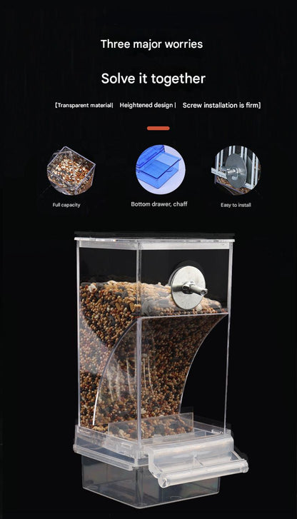 üî•No Mess Automatic Bird Feeder