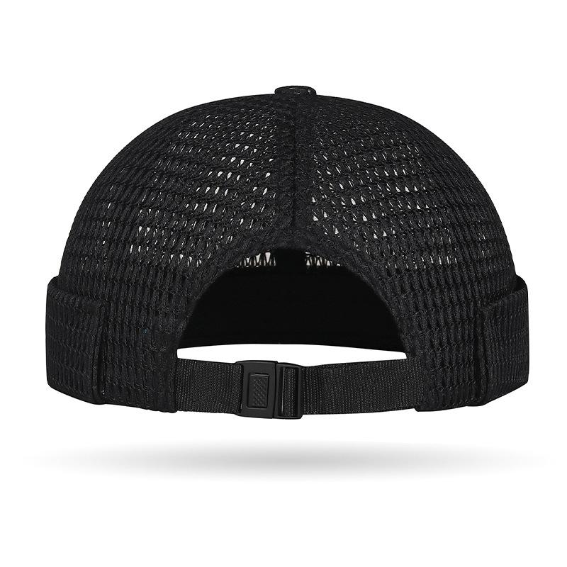 üî•Men‚Äôs Breathable Brimless Docker Hat ‚Äì Lightweight Mesh Skull Cap for Summer Outdoor Wear