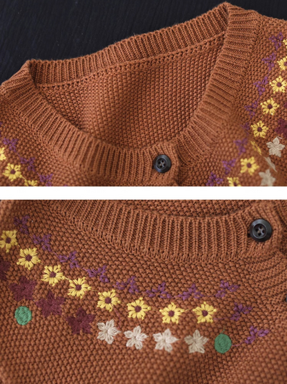 Classic Women's Soft Crew Neck Sweater | Eva Trends