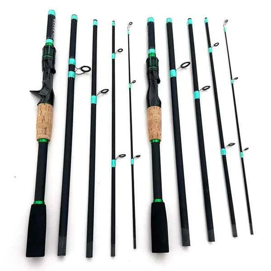 5ft 11in 4-Section Fiberglass Spinning Rod – Medium Power, Carp & General Fishing