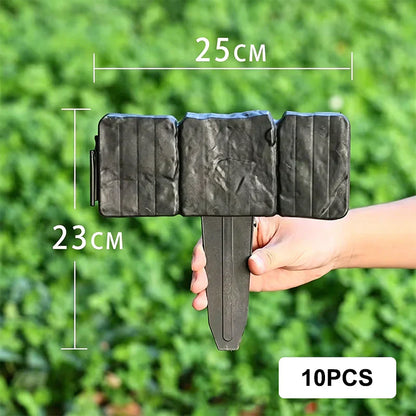 ü™ªHigh-quality, durable simulated stone garden fenceü™ª