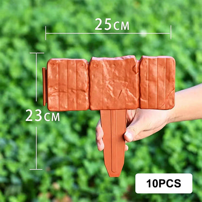 ü™ªHigh-quality, durable simulated stone garden fenceü™ª