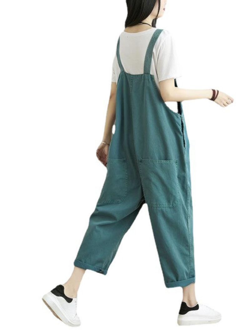 Front & Back Pocket Overalls - Casual Chic Fit | Eva Trends