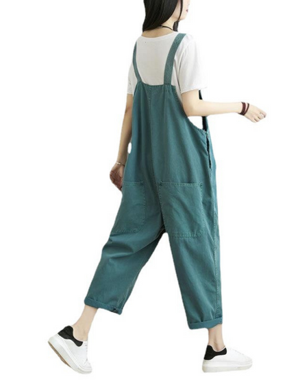 Front & Back Pocket Overalls - Casual Chic Fit | Eva Trends