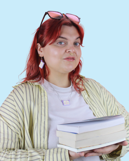 So Many Books Necklace