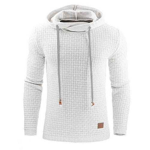 Men's Pullover Hoodie Sweatshirt – 9 Colors, Sizes S–3XL, Cotton Blend