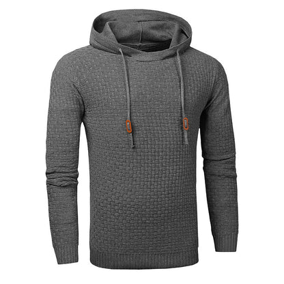 Men's Pullover Hoodie Sweatshirt – 9 Colors, Sizes S–3XL, Cotton Blend