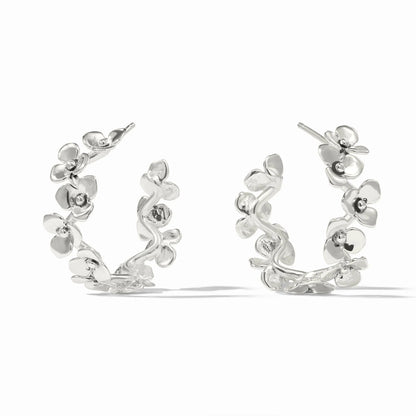 Bloom Hoop- Silver