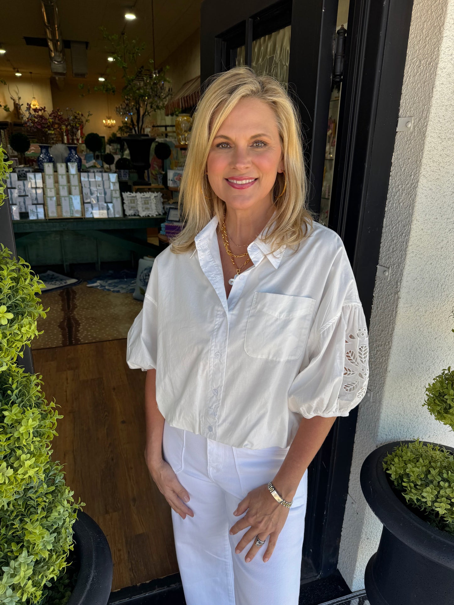 Willa Top - White
