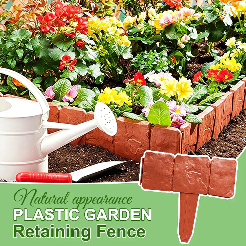 ü™ªHigh-quality, durable simulated stone garden fenceü™ª