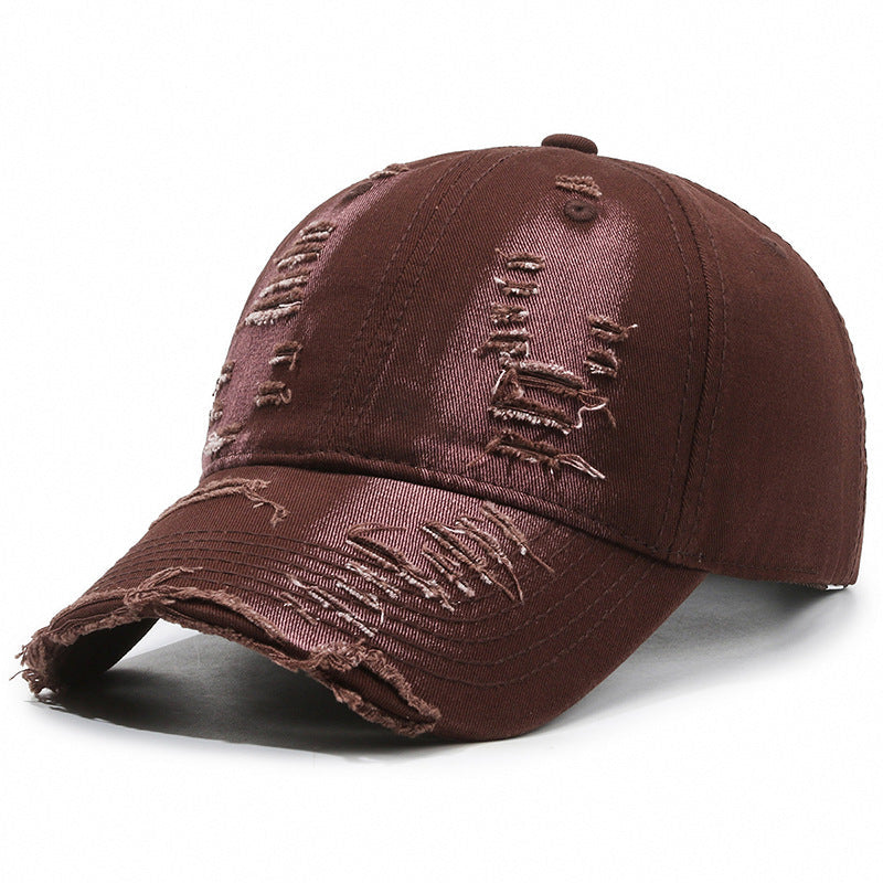Vintage Washed Baseball Cap – Cotton, Adjustable, 8 Colors