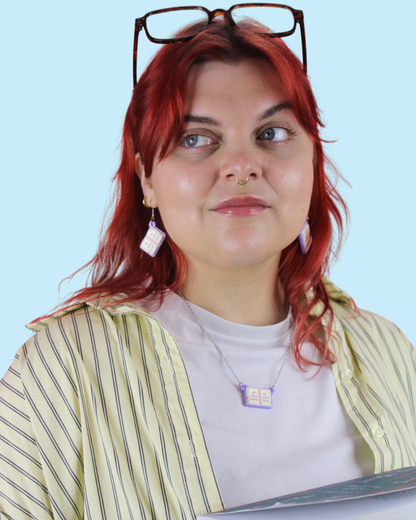 So Many Books Necklace
