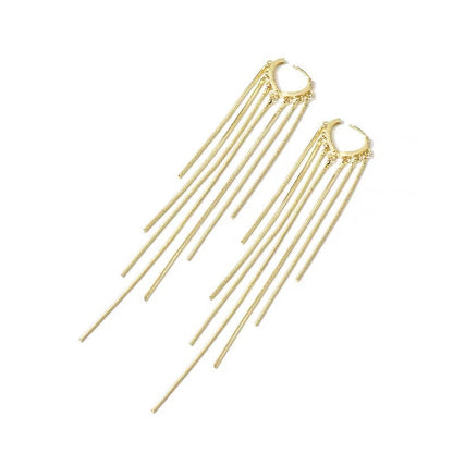 üî•Limited Time 40% Off‚ú®14K Gold Plated Long Tassel Earrings for Women