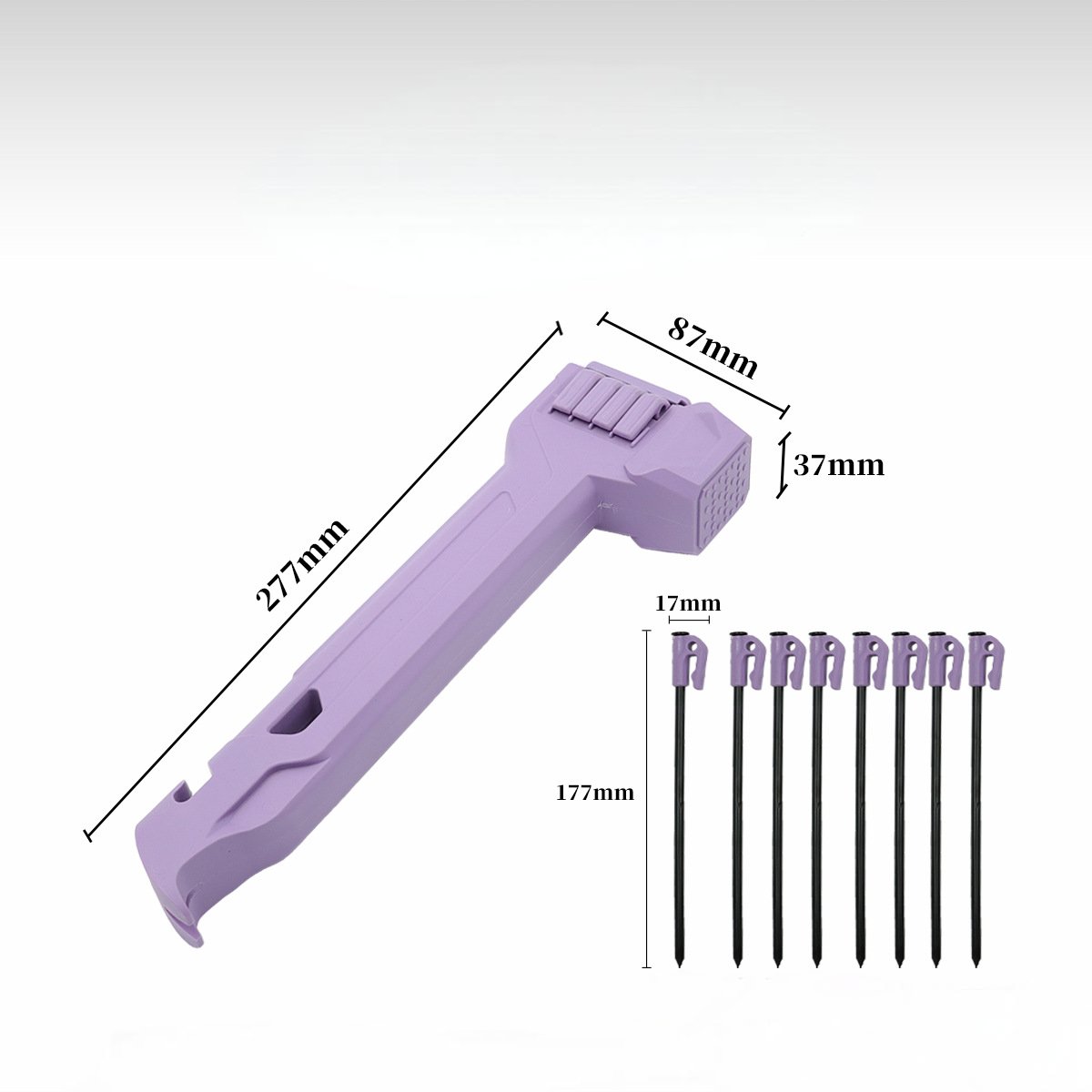 üî®üèïÔ∏èMultifunctional Camping Hammer & Tent Stake Puller‚ú®