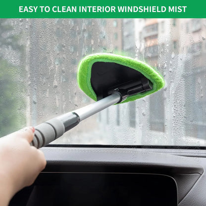 üî•Microfiber Car Windshield Cleaning Tool with Extendable Handle