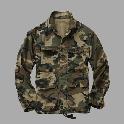Men's Cotton Camouflage Jacket – Hunting & Outdoor Outerwear