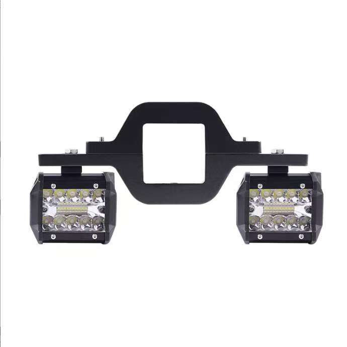 Dailyardtool¬Æ 2pcs 4 Inch LED Pods with Tow Hitch Mounting Brackets