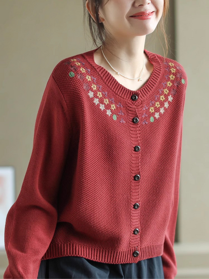 Classic Women's Soft Crew Neck Sweater | Eva Trends