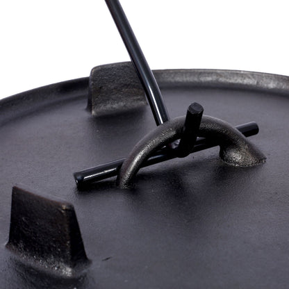 Pre-Seasoned Cast Iron Dutch Oven – Camp Cooking & Outdoor Baking