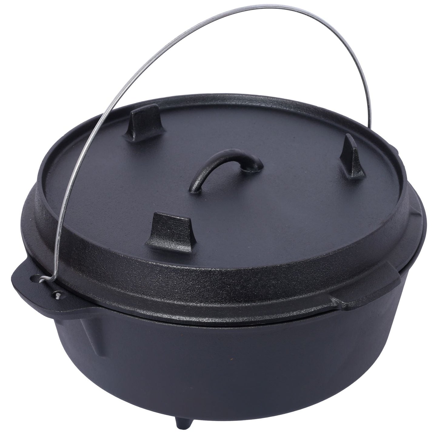 Pre-Seasoned Cast Iron Dutch Oven – Camp Cooking & Outdoor Baking