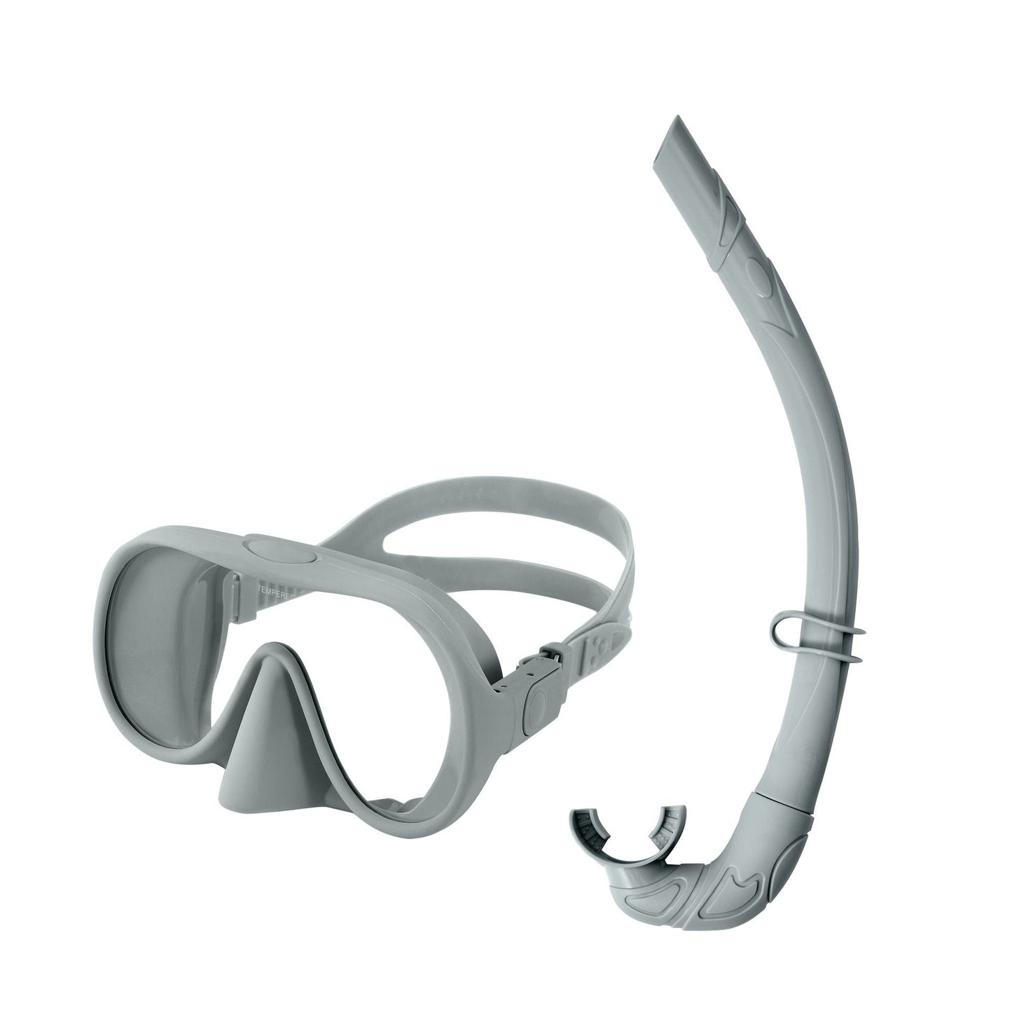 Large-Frame Anti-Fog Swim Goggles with Snorkel – Snorkeling Set