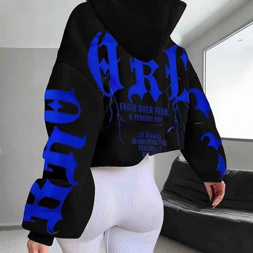 Women's 3D Print Artistic Hoodie Cardigan – Casual Graphic Hoodie