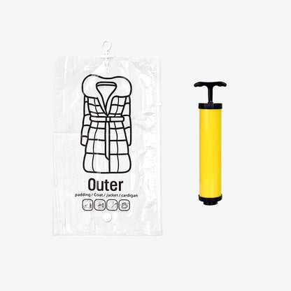 Hanging Vacuum Storage Bags ‚Äì Save 75% Closet Space, No Folding Needed