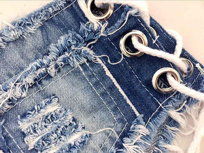 Women's Classic Cotton Denim Shorts – Everyday Casual Shorts
