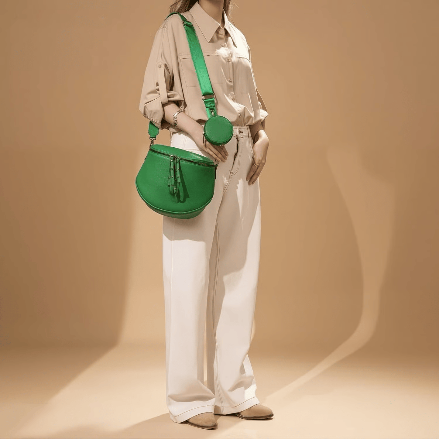 Large Fanny Pack Crossbody Sling Bagsüëú